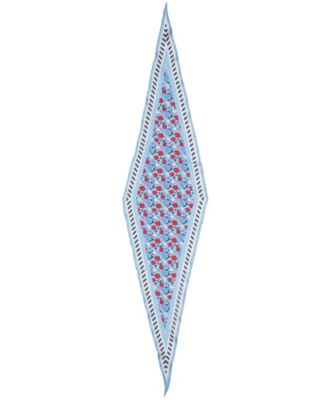 Women's Maritime Floral Diamond Scarf