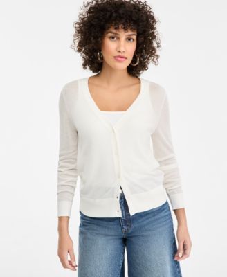 Women's V-Neck Cardigan Sweater