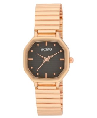 Bcbg Women's Quartz Round Gold Stainless Steel Watch 26mm - Gold