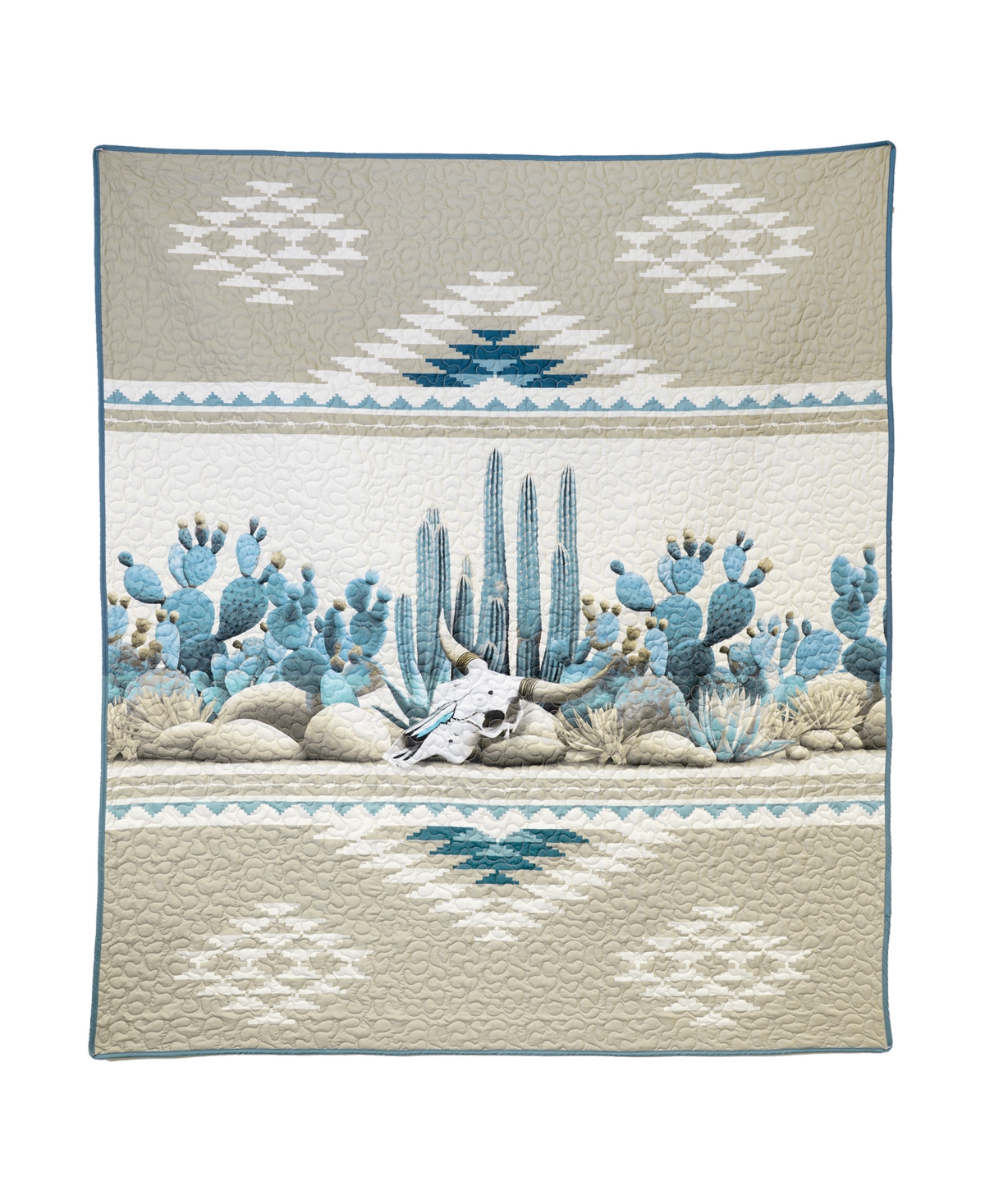 Donna Sharp Cacti Reversible Throw, 50" x 60"