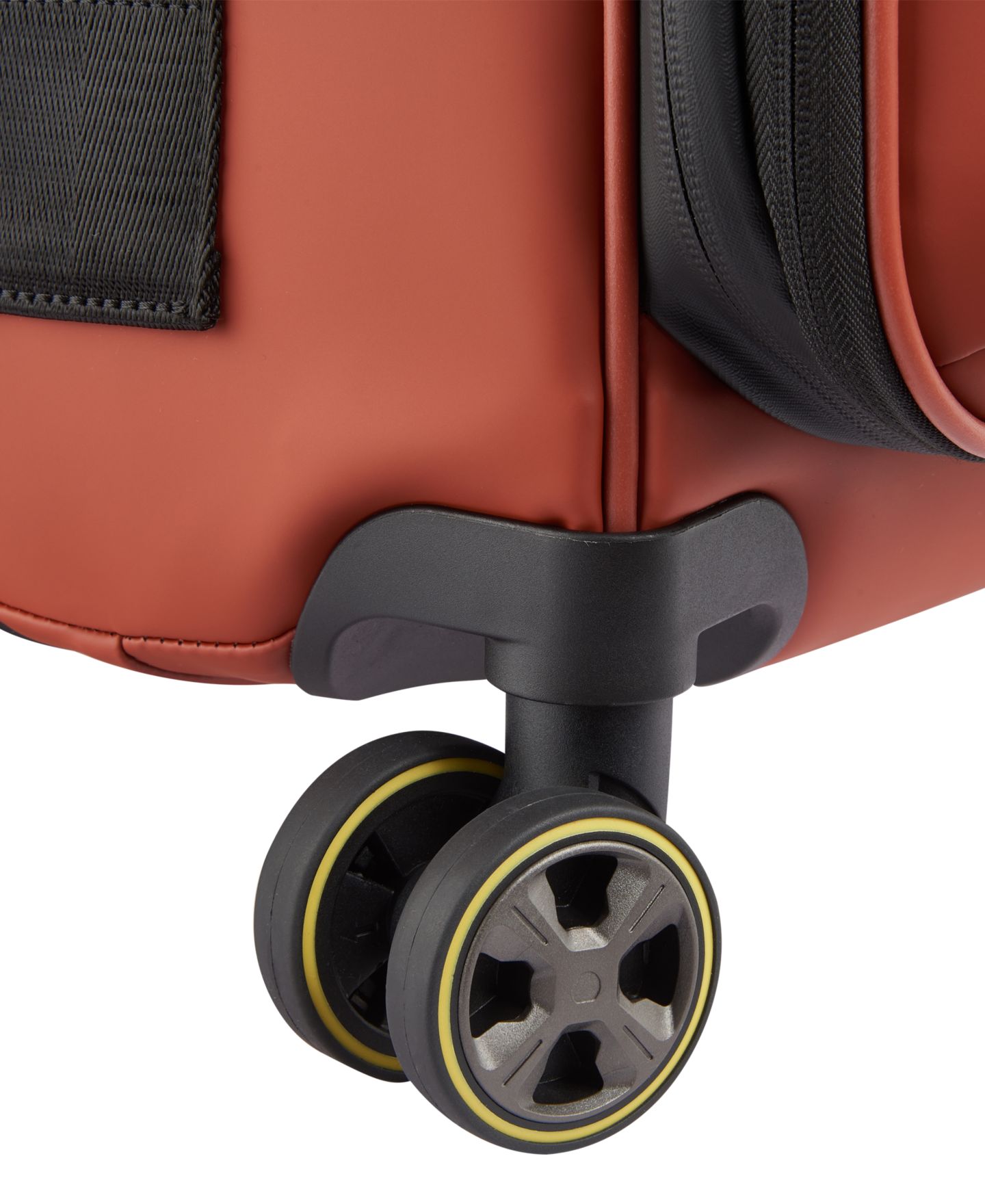 Чемодан Delsey Paris Turenne Soft Carry-On Softside Spinner, цвет: Кирпичный — фото 6