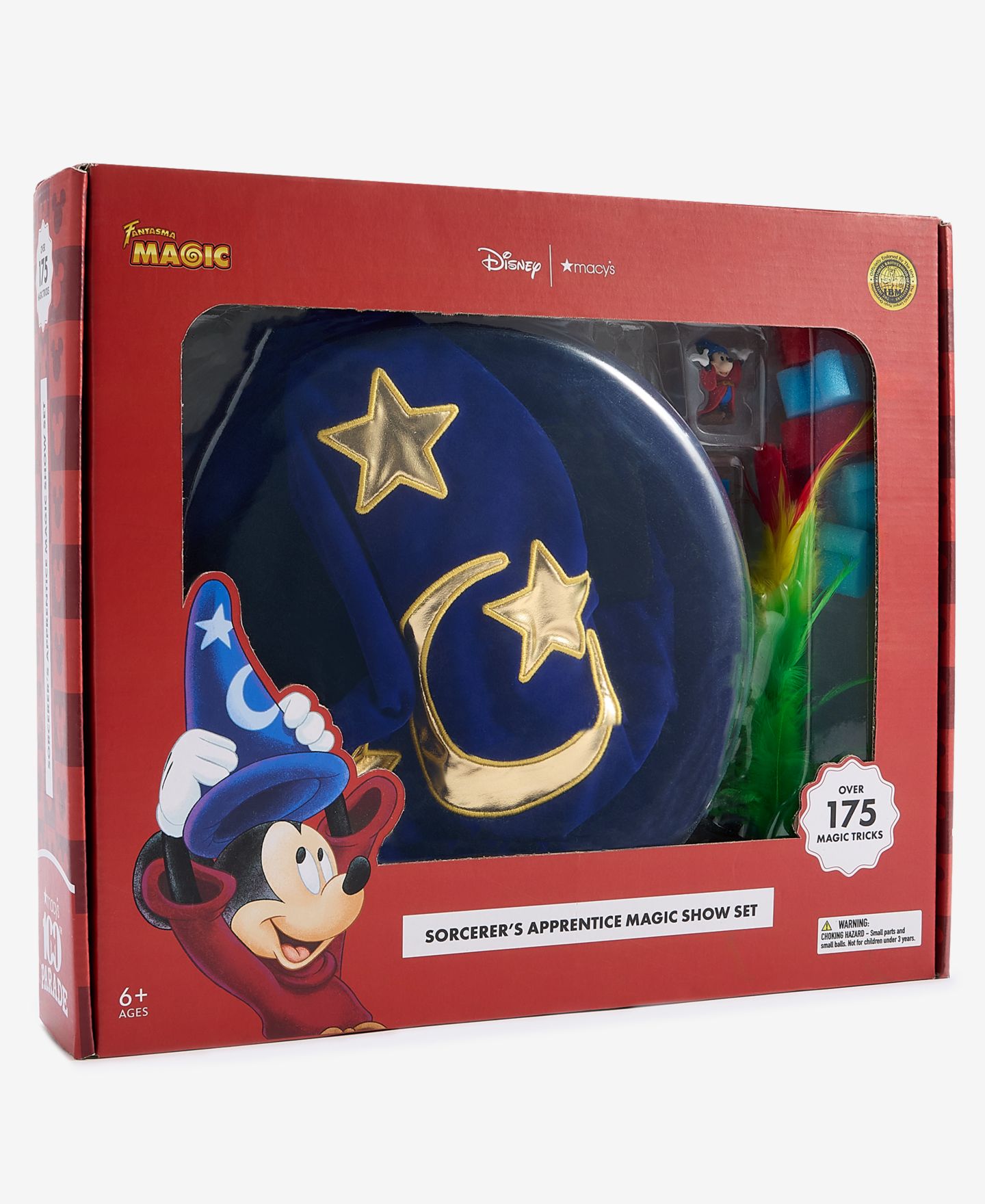 Детские игрушки Fantasma Disney Macy's Sorcerer's Apprentice Mickey 9-Piece Magic Set, Ages 3+ — фото 4