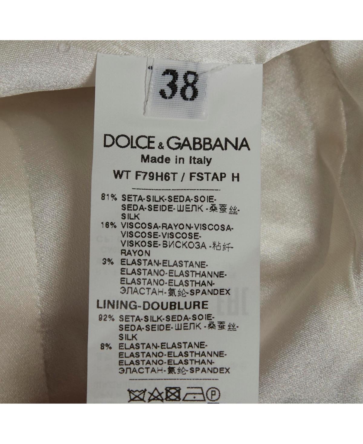 Pre-Owned Dolce & Gabbana Women's Wisteria Print Silk Blend Vest