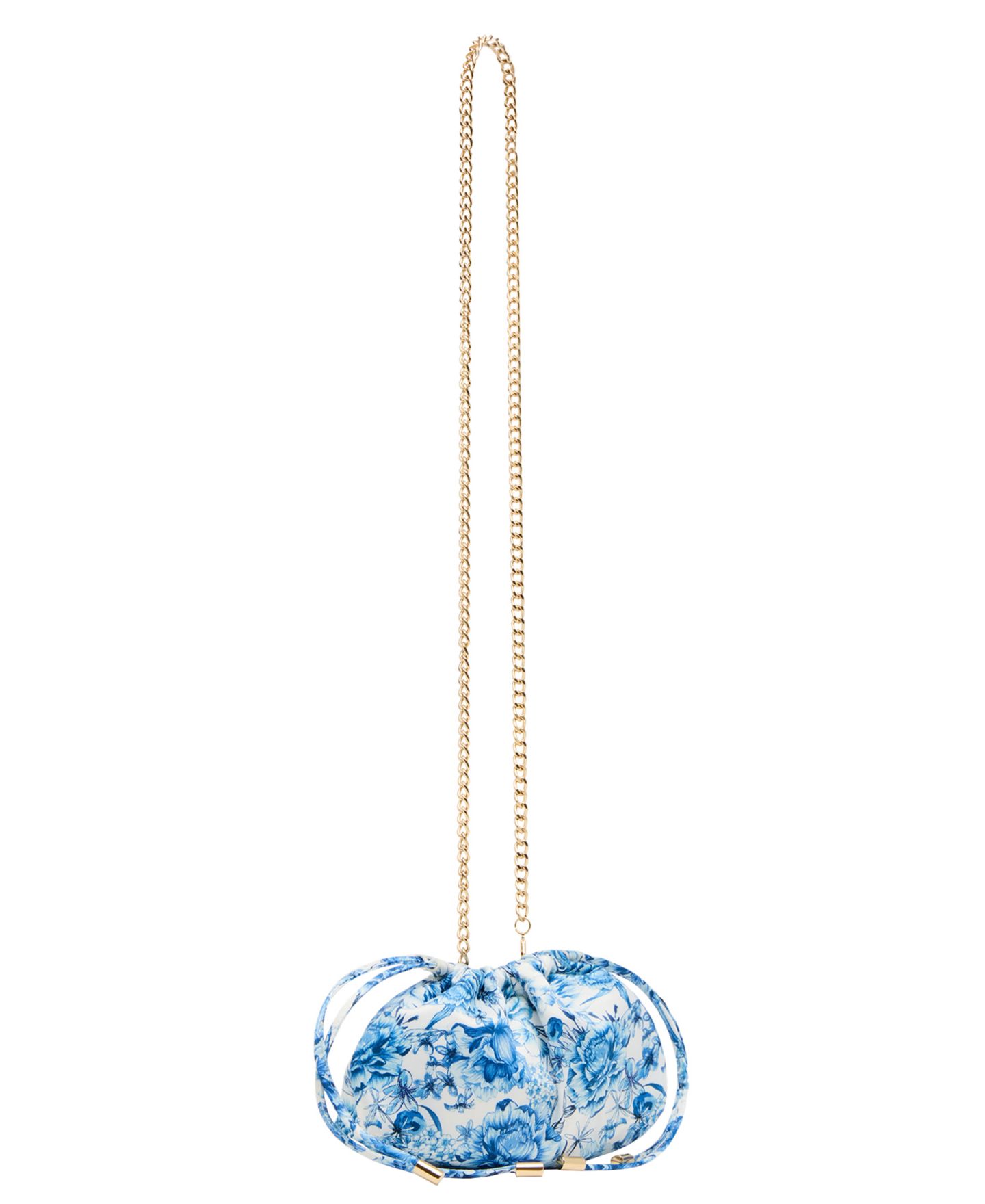 Женская сумка Betsey Johnson Drawstring Small Pouch Crossbody, цвет: Синий — фото 3