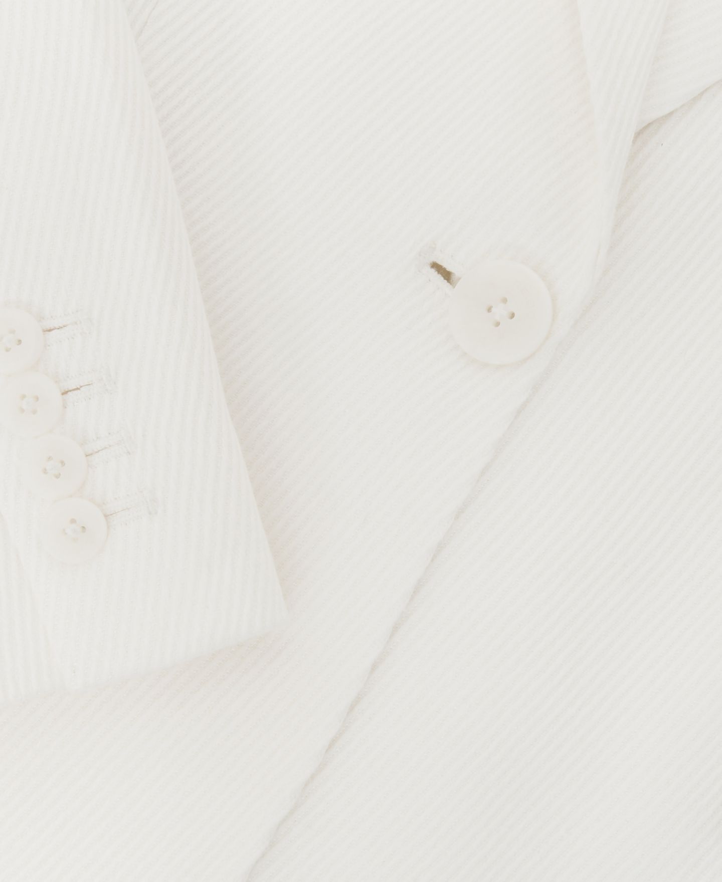 Женский пиджак REISS Linen-Blend Single-Breasted Suit Blazer, цвет: Белый — фото 5