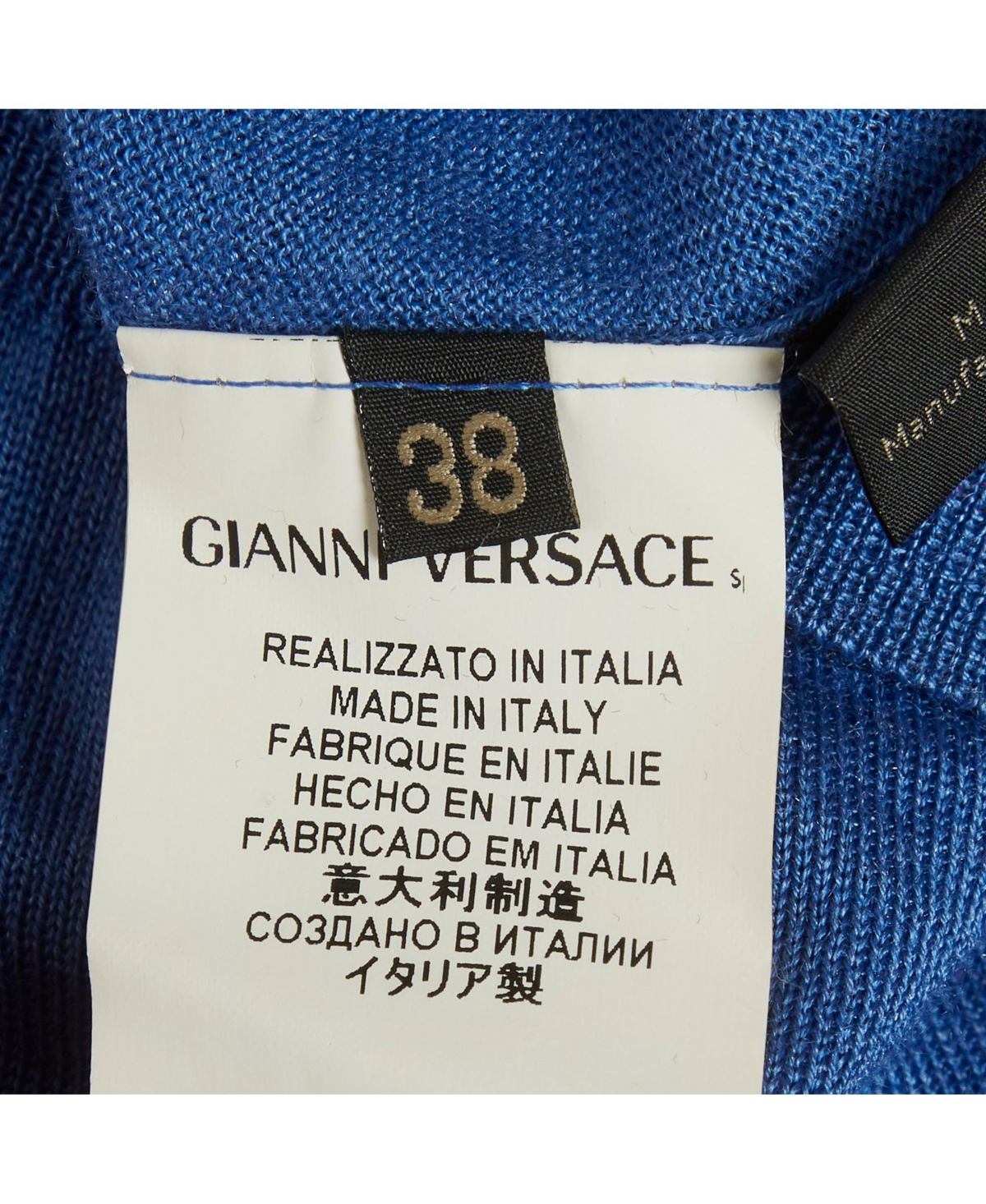 Pre-Owned Versace Women's Cashmere Knit Turtle Neck Sweater