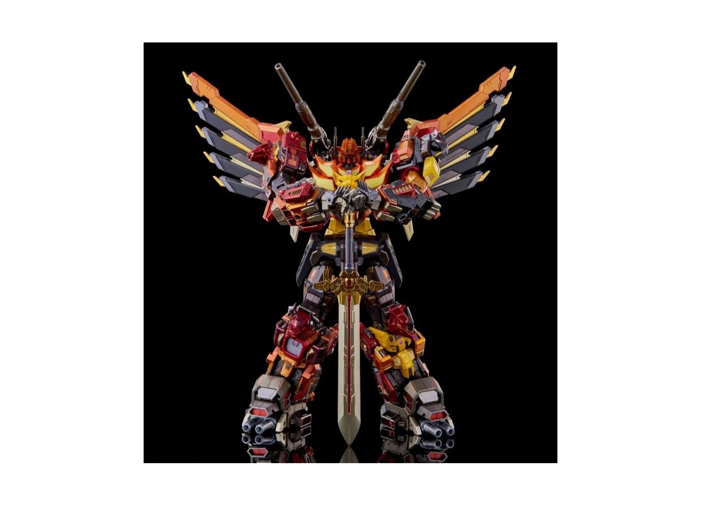 Детские фигурки Transformers Adamas Machina Predaking 11.8" 5-Piece Action Figure, Ages 11+ — фото 2