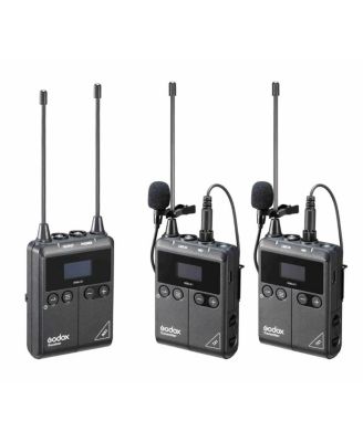 WMicS1 UFH Wireless Microphone System 2 with 2x Omni Lavalier Microphone