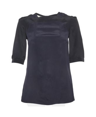 Women's Satin Short Sleeve Top
