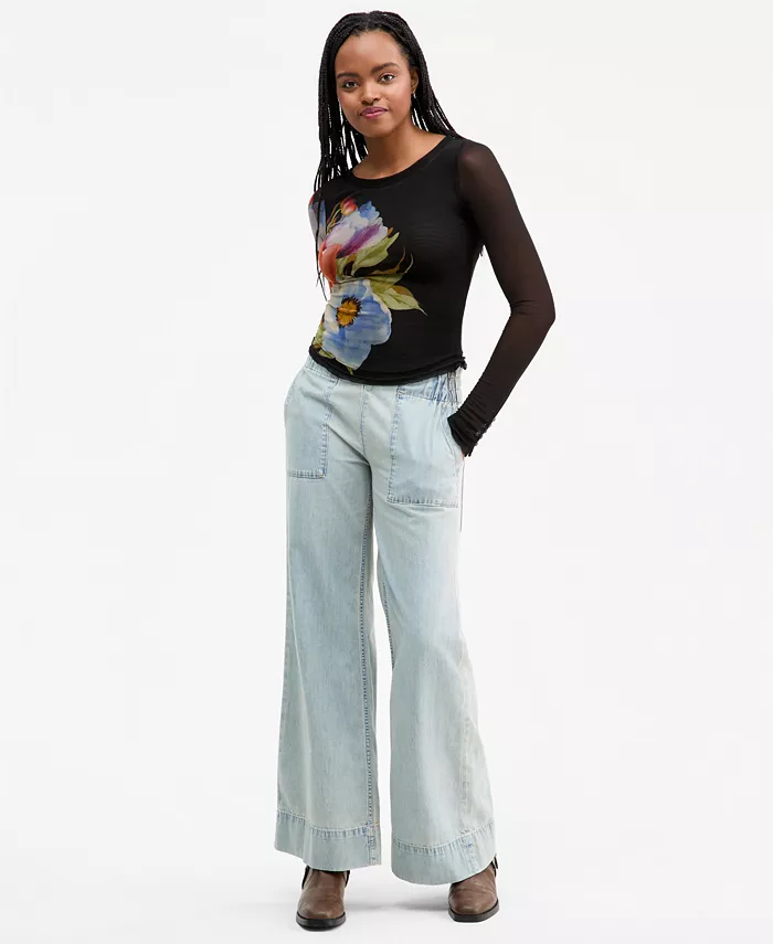 Women's Lilly Printed Long-Sleeve Top - thumbnail 2