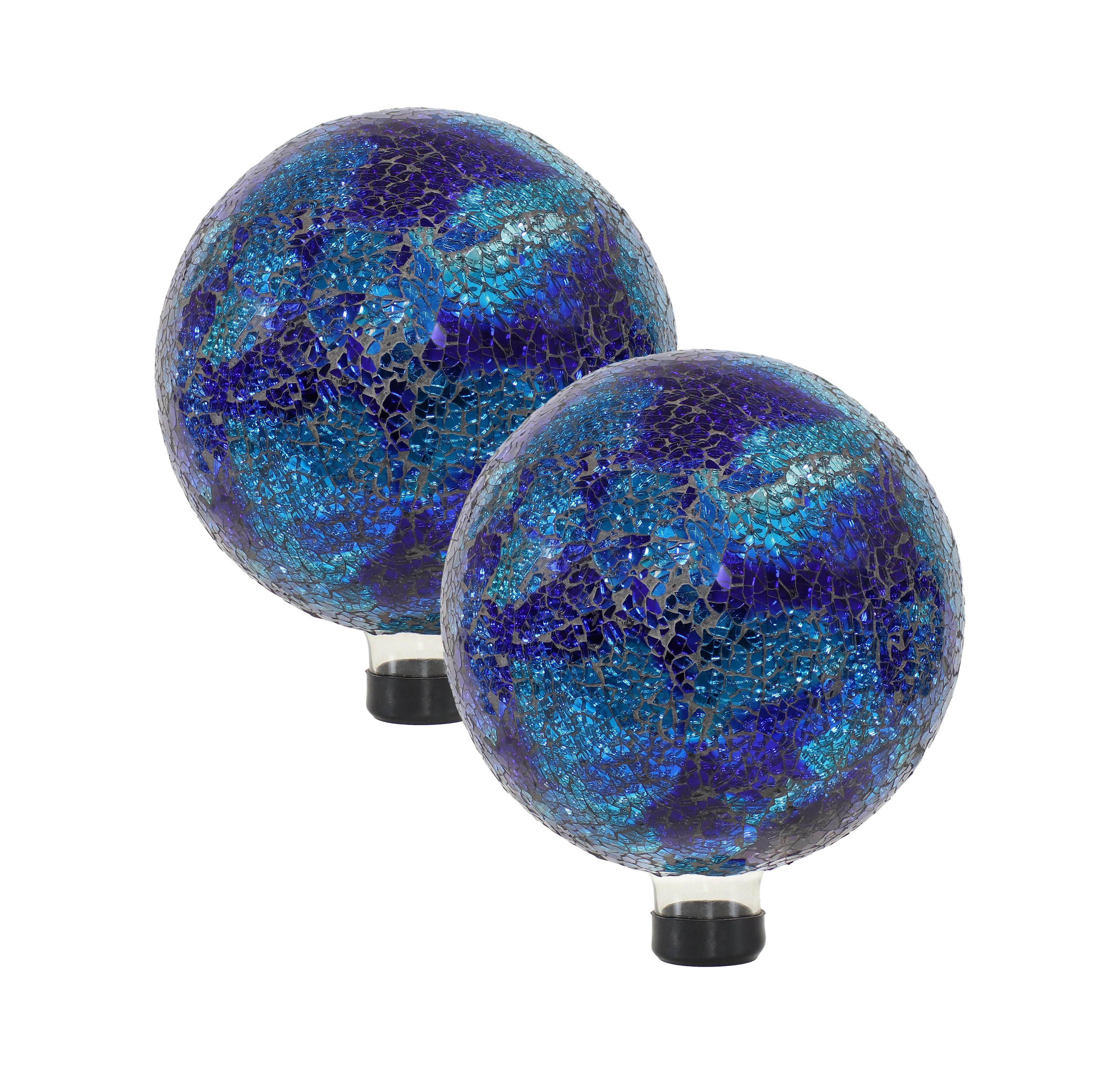 Mosaic Glass Gazing Globe