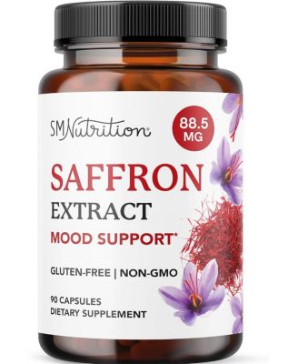 Saffron Capsules, 90 Count