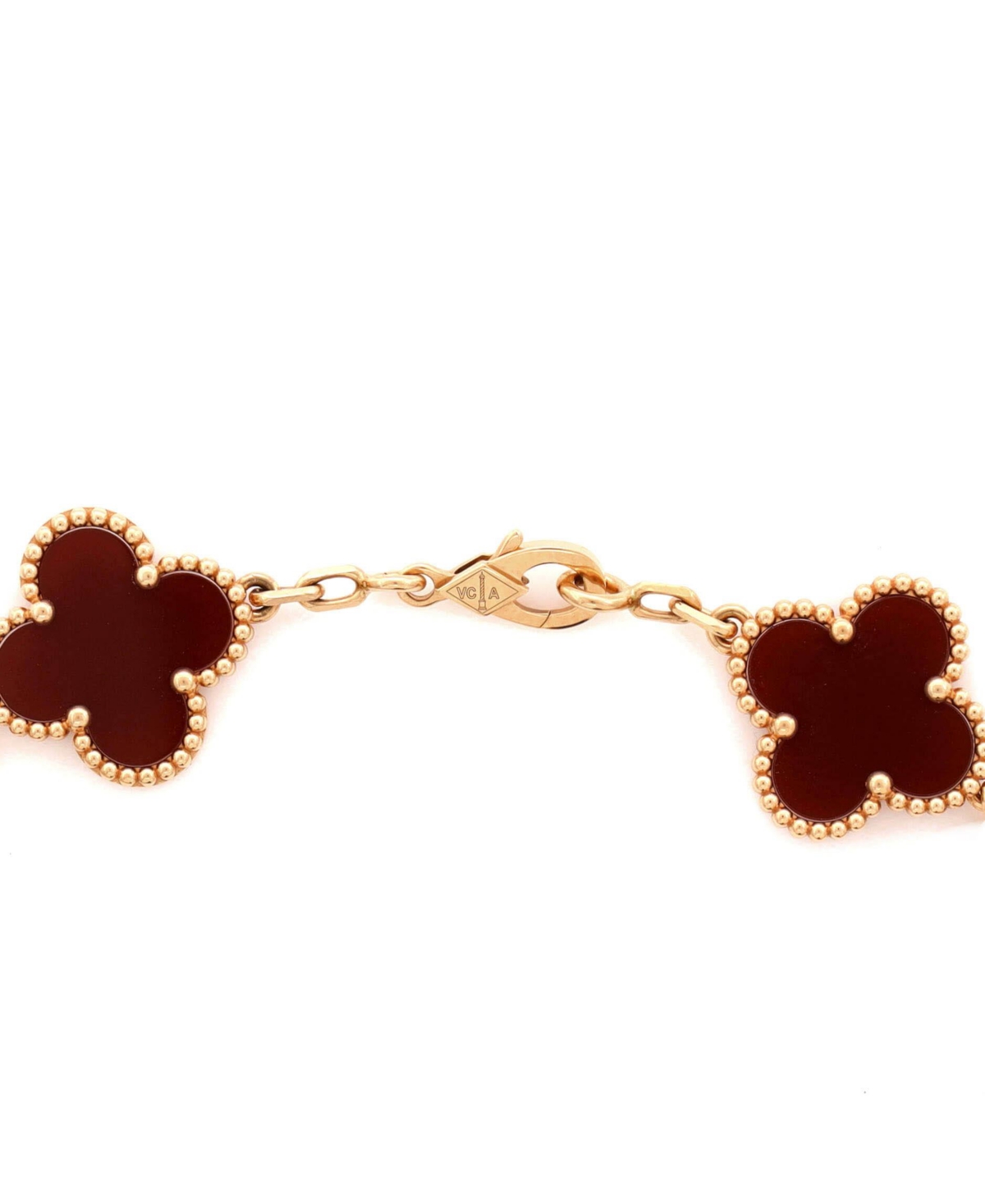 Pre-Owned Van Cleef & Arpels Vintage Alhambra 5 Motifs Bracelet