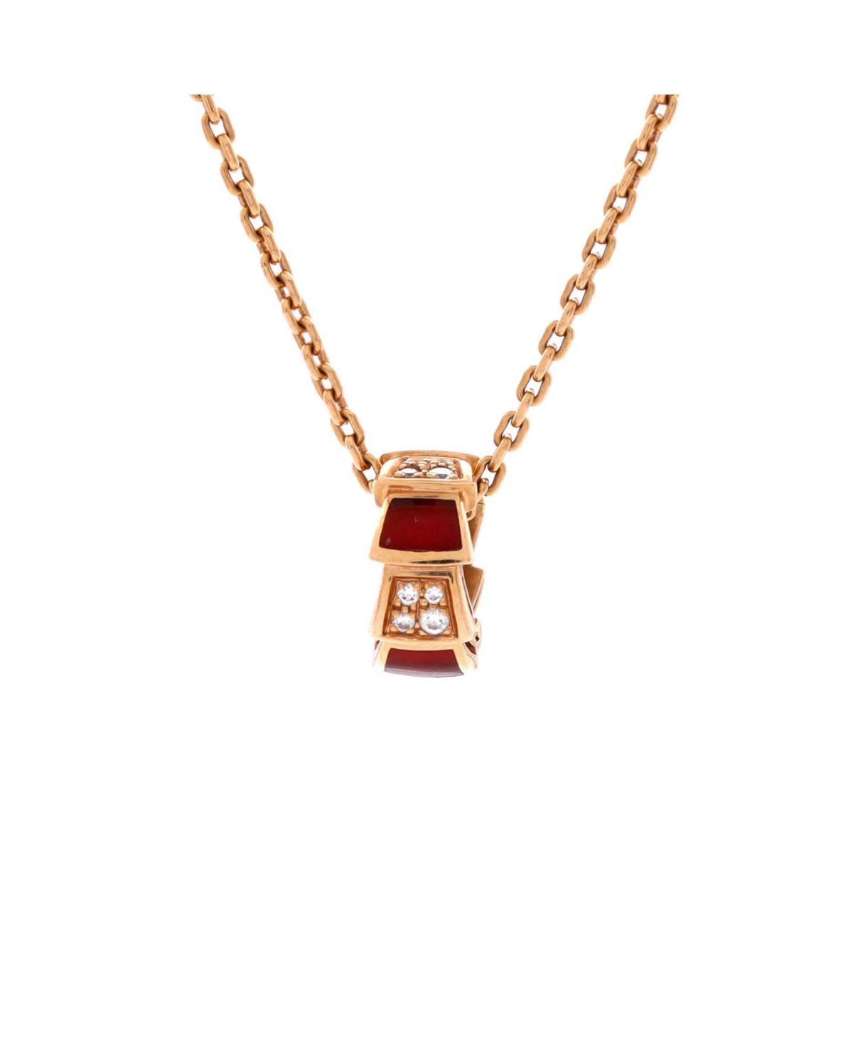 Pre-Owned Bvlgari Serpenti Viper Pendant Necklace