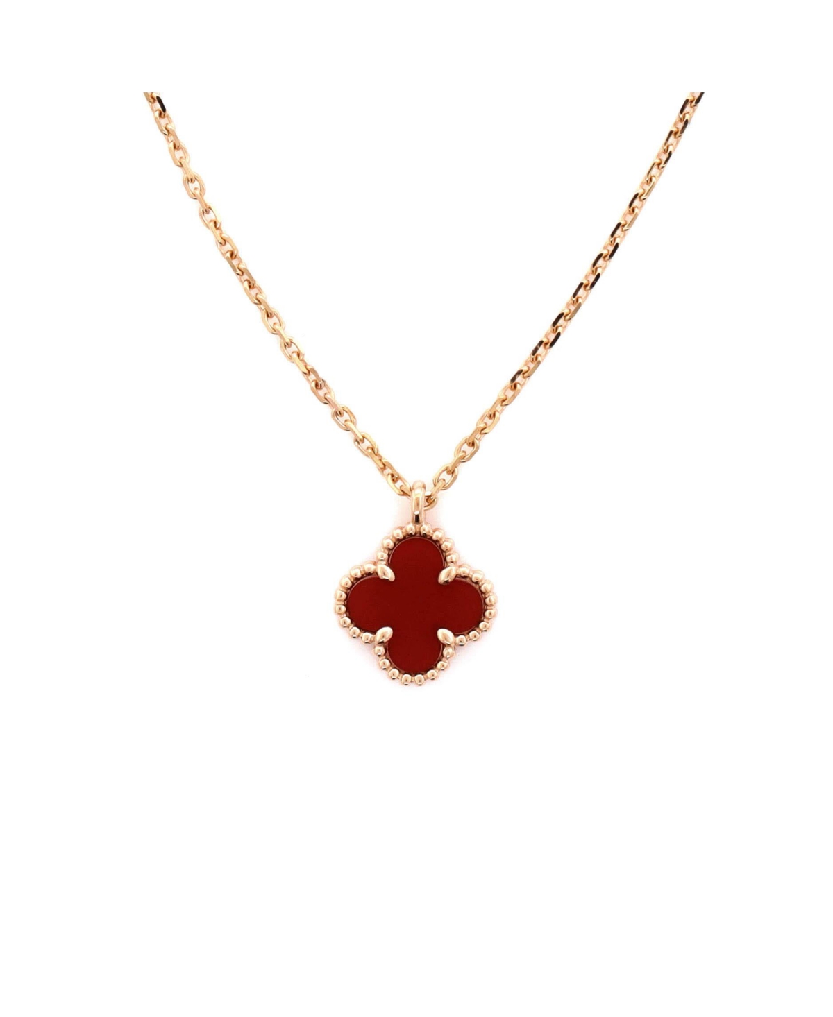 Pre-Owned Van Cleef & Arpels Sweet Alhambra Pendant Necklace