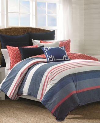 Nautica Hawes Reversible Comforter Sets - Comforters: Down