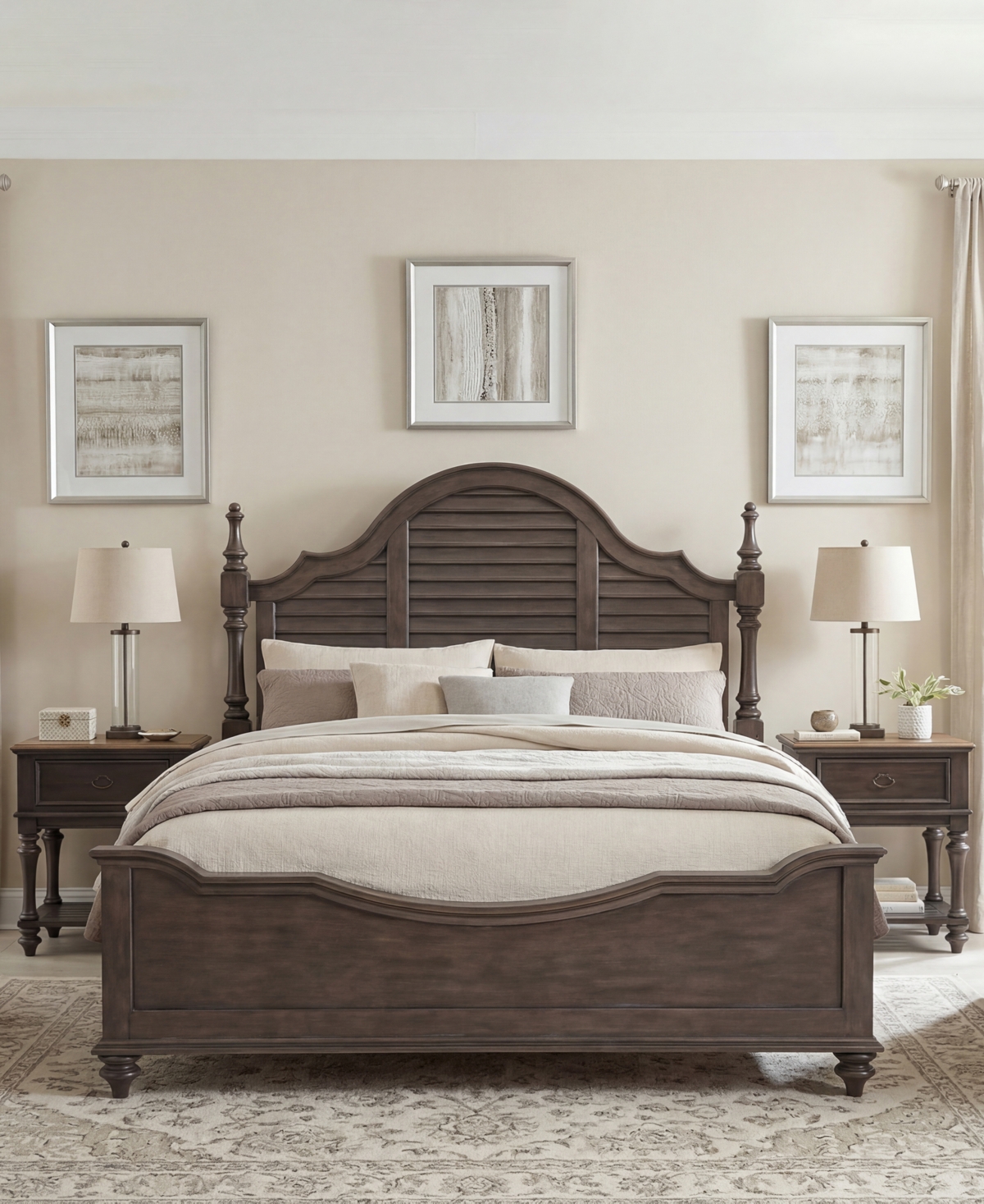 Mandeville Louvered California King Bed