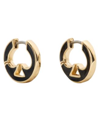 Extra-Small Cut Out Huggie Hoop Earrings