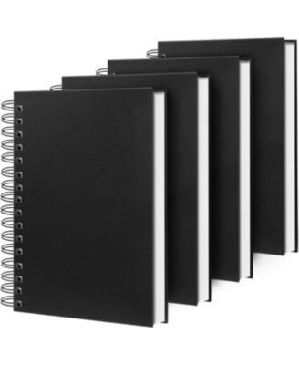 Graph Spiral Notebook Grid Journal Hardcover Engineering Work School