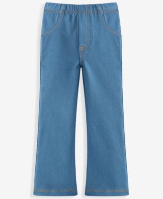 Baby Girls' 3M-24M Mix & Match Knit Denim Jeggings