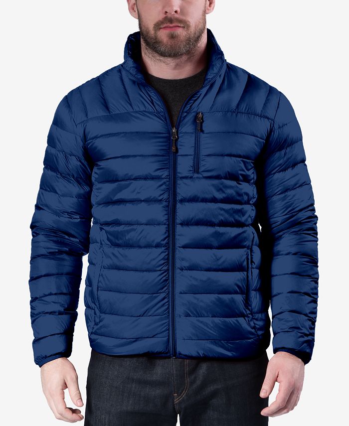 Hawke & Co. Outfitter Men's Packable Down Blend Puffer Jacket, Created ...