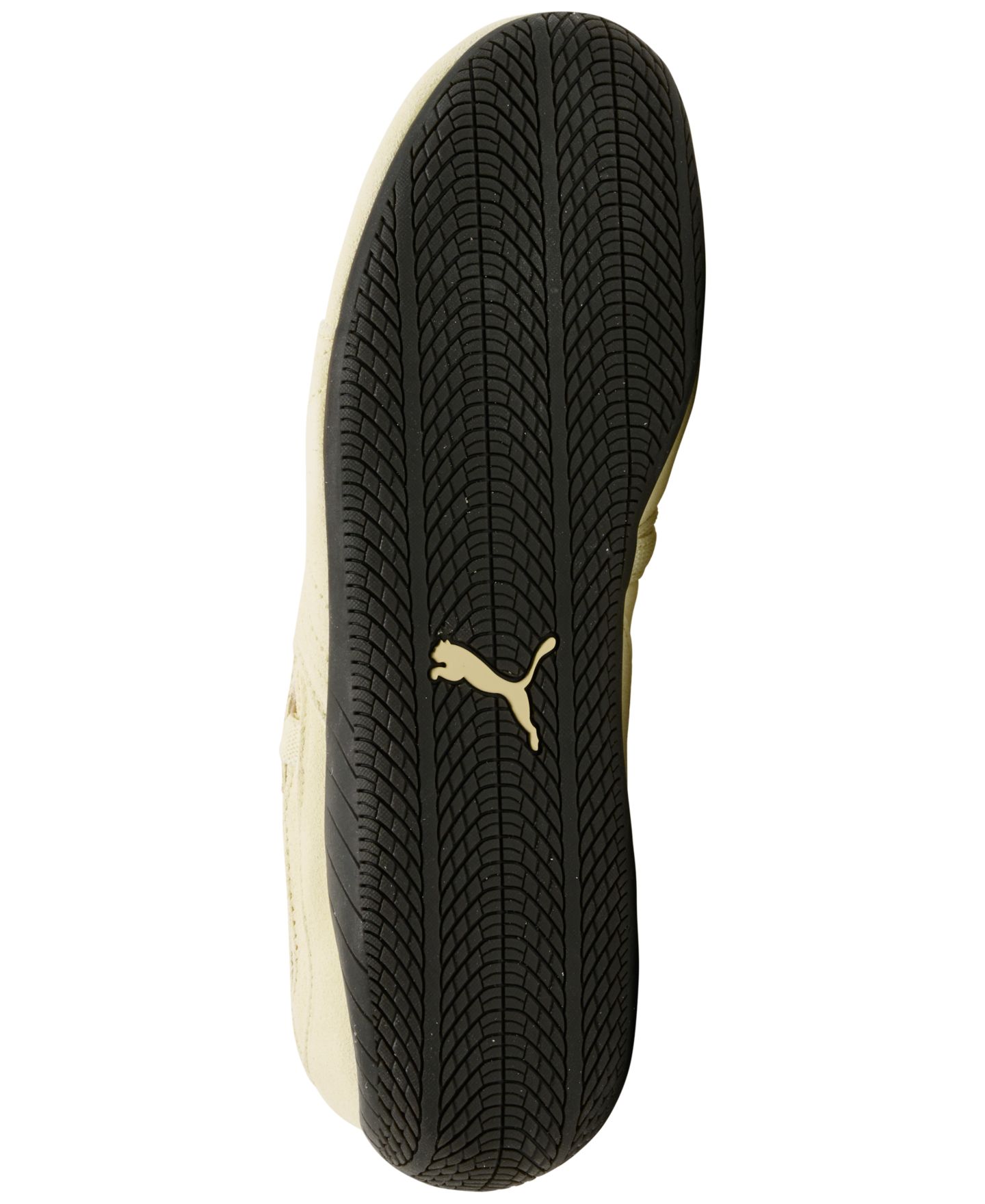 Женские замшевые кроссовки Puma Speedcat Ballet, цвет: Ванильный — фото 6