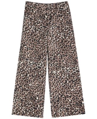Girls' 7-16 Printed Bull Denim Relaxed-Fit Jeans