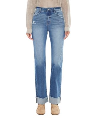 Women's Trini High-Rise Straight-Leg Jeans
