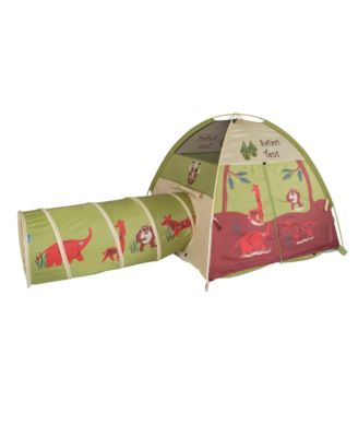 Jungle Safari Tent And Tunnel Combo