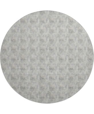 Soft Essentials Machine Washable SE5 8'x8' Round Area Rug