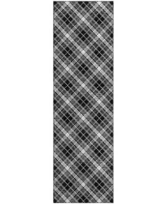 Soft Essentials Machine Washable SE3 2'3"x7'6" Runner Area Rug