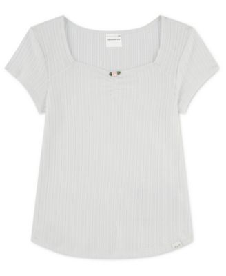 Girls' 5-16 Short-Sleeve Top