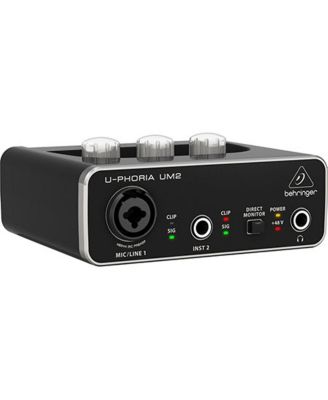 U-PHORIA UM2 2x2 USB Audio Interface