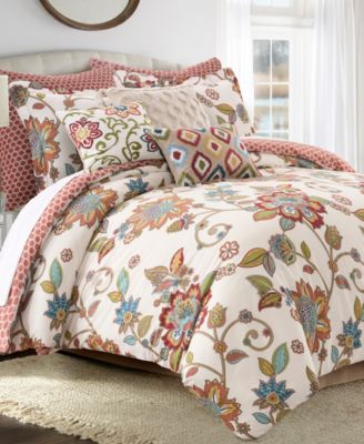 Clementine Reversible 2-Piece Duvet Cover Set, Twin/Twin XL