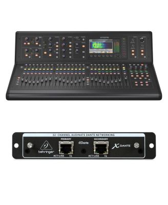 M32 LIVE 40-Channel Digital Console, Bundle with High-Performance 32-Channel Expansion Card
