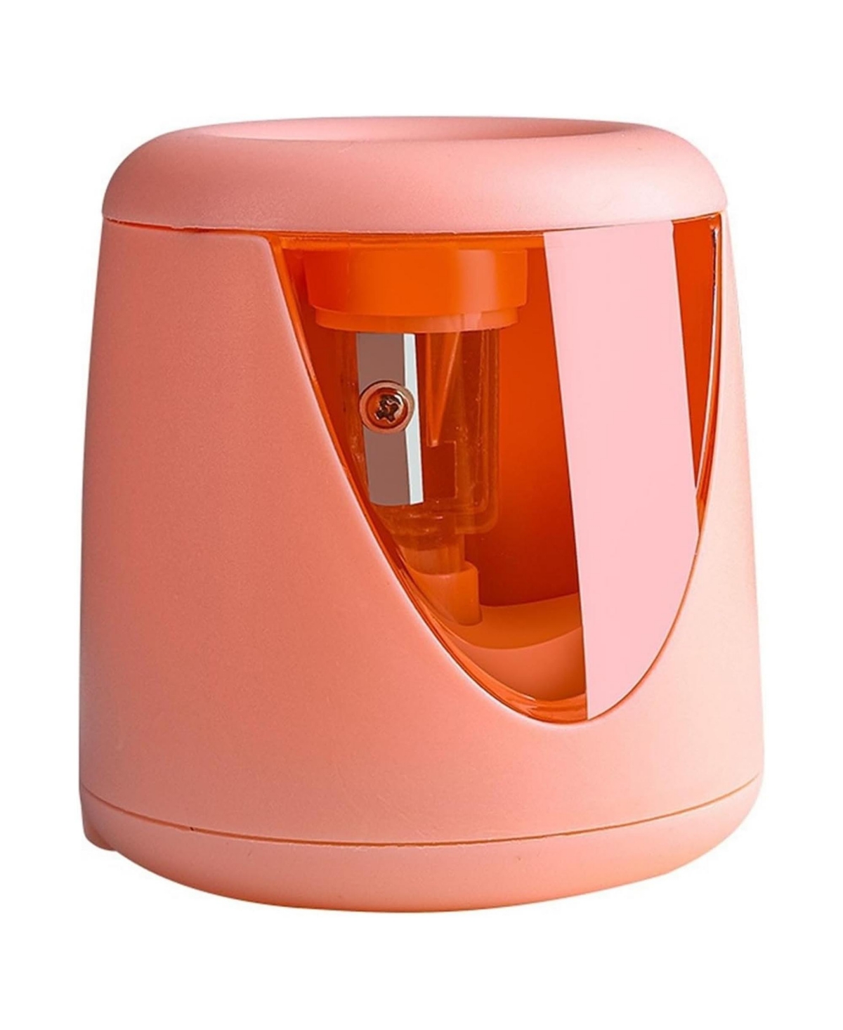 Htutwoo Electric Pencil Sharpeners Stationery, Super Fast Sharpening with Shavings Box for 6-8mm Pencils