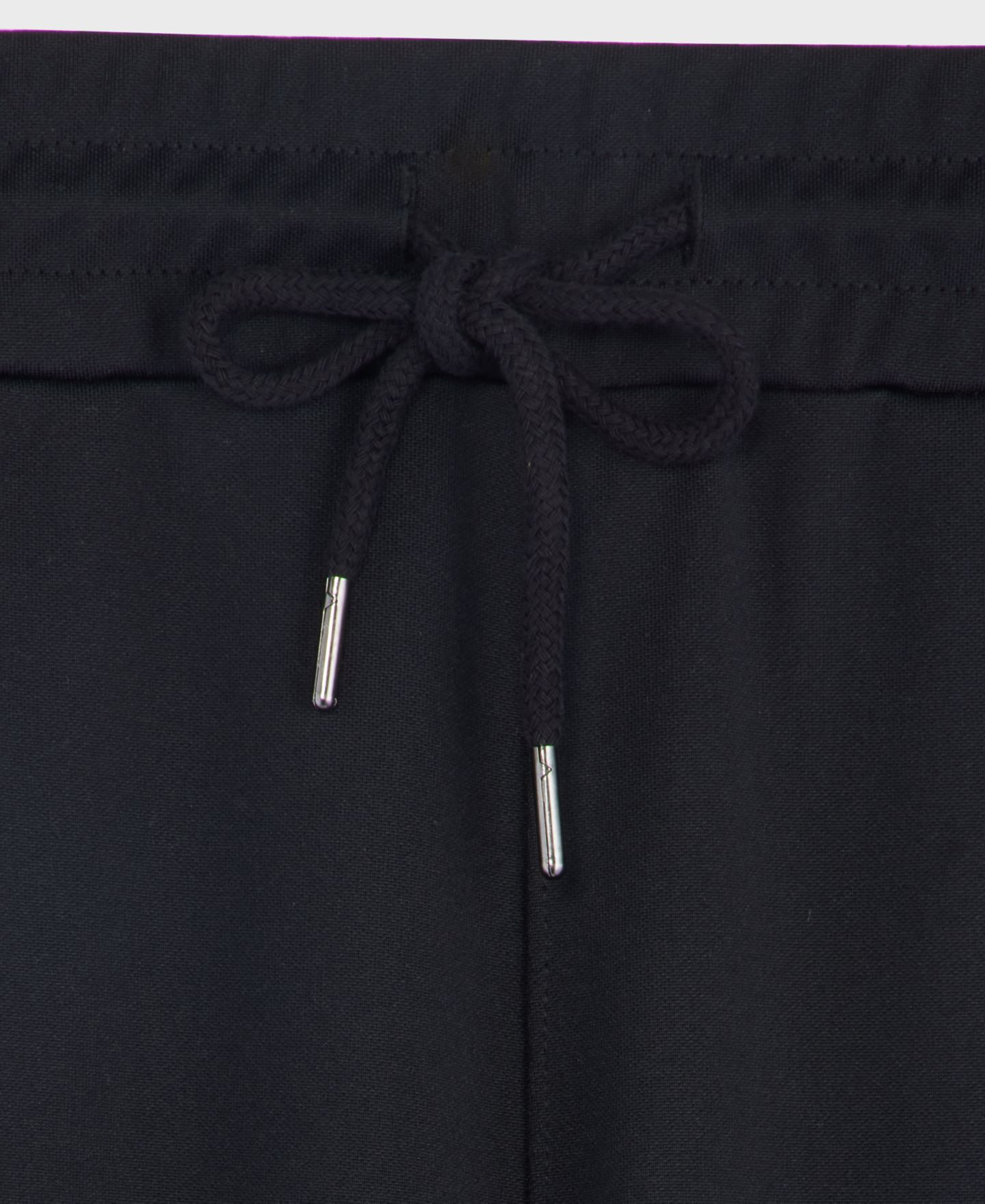 Мужские брюки Mode of One Louis Wide-Leg Track Pants, цвет: Глубокий чёрный — фото 6