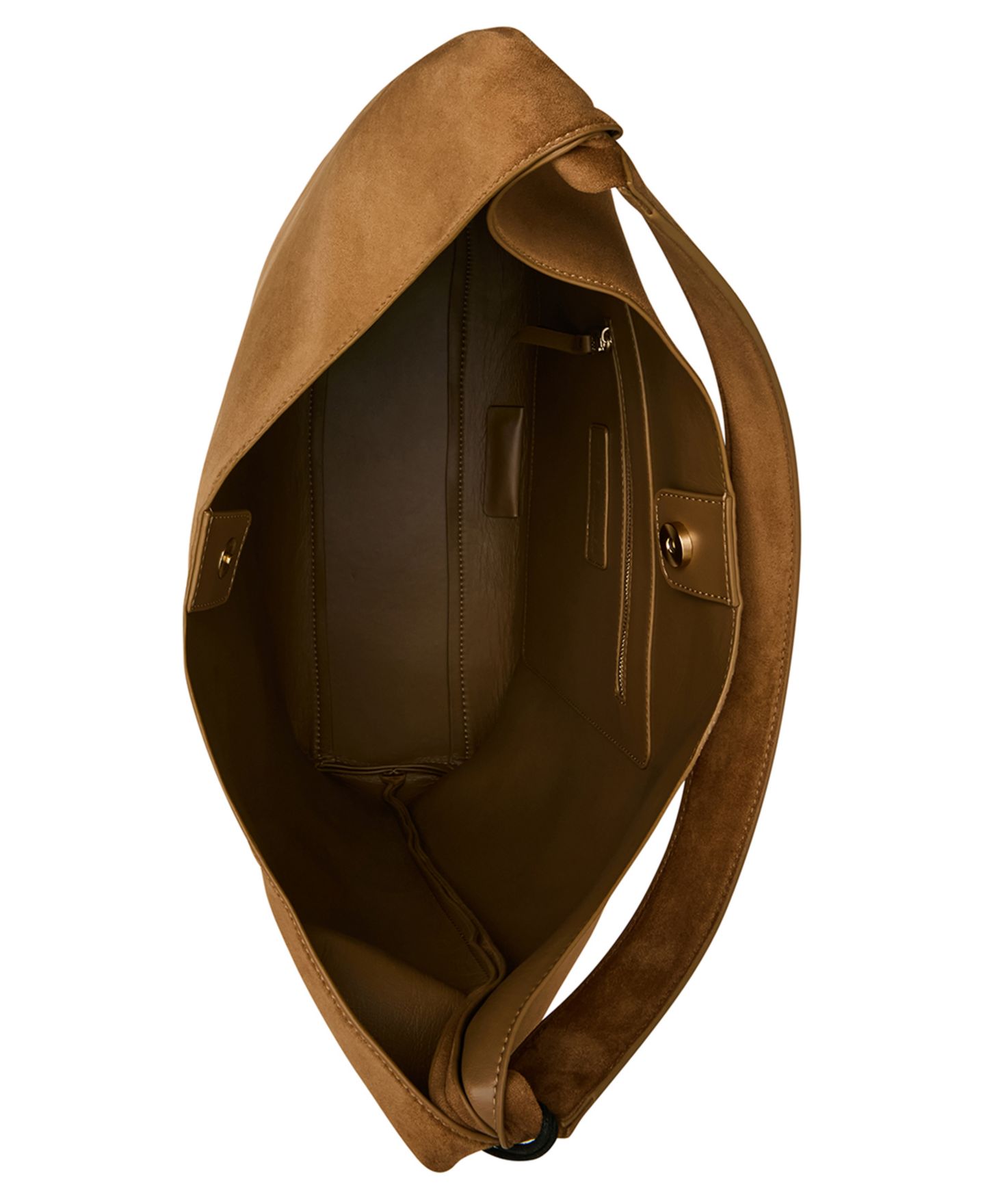 Женская сумка Steve Madden Lenore Large Hobo Handbag, цвет: Верблюжий — фото 4
