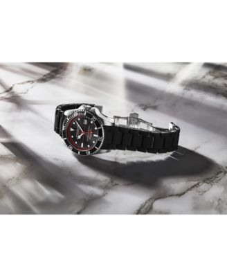 Мужские швейцарские часы-дайвер Stuhrling Depthmaster Heritage 4087, 44 мм