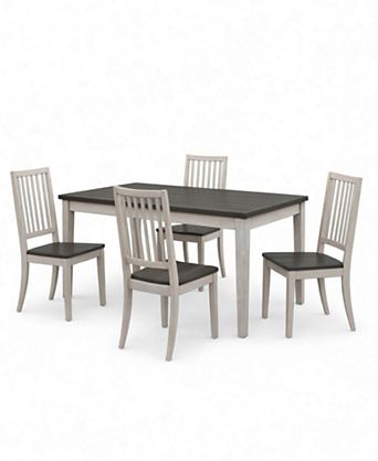 Dawnwood 5-Piece Wood Dining Set