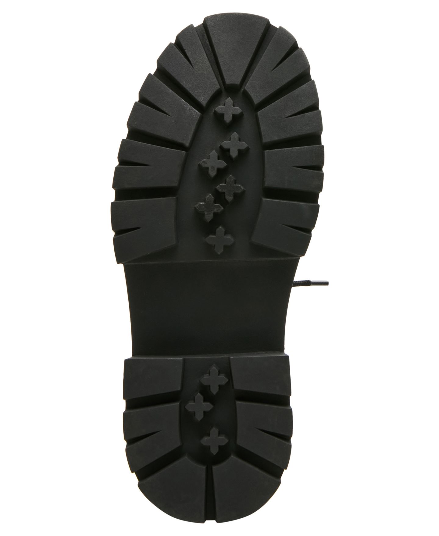 Женские ботинки Madden Girl Ariella Lace-Up Lug Combat, цвет: Чёрный — фото 5
