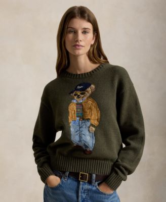 Women's Cotton Crewneck Sweater