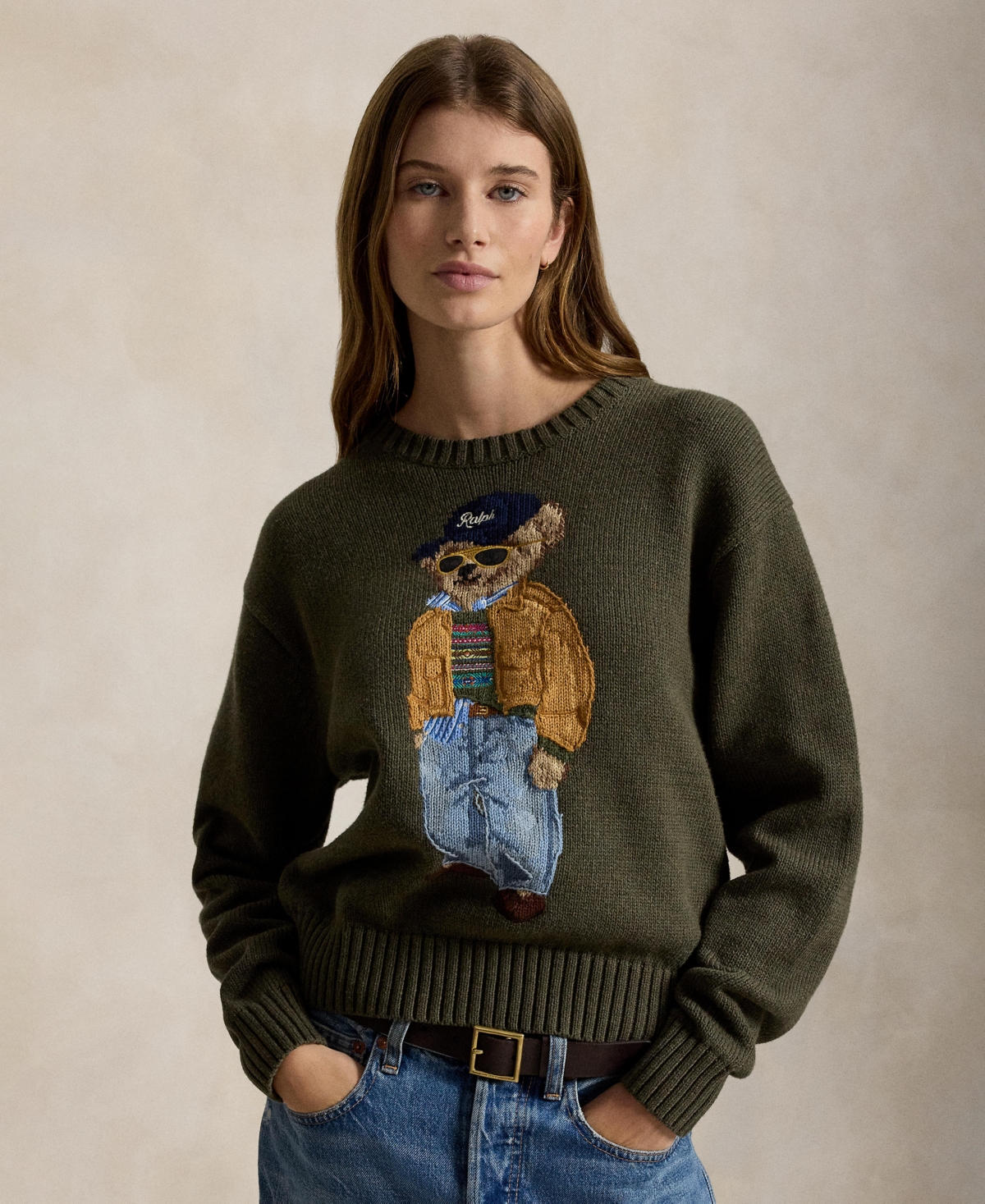 Polo Ralph Lauren Women's Cotton Crewneck Sweater