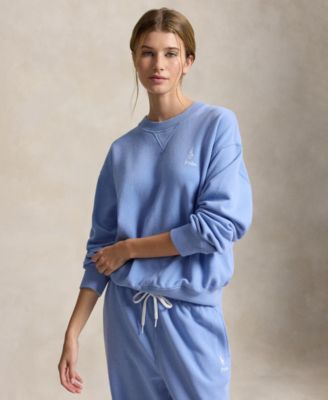 Women's Island Fleece Crewneck Long-Sleeve Sweatshirt