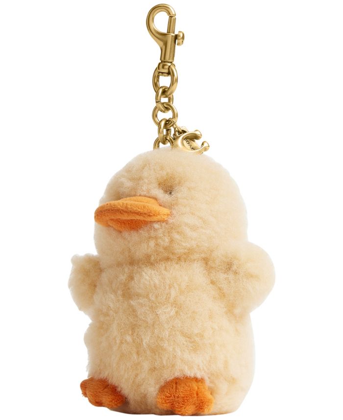 COACH Shearling Ducky Bag Charm