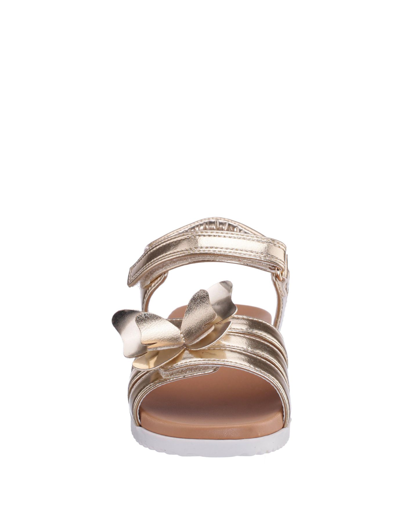 Сандалии Nina Branty Footbed Sandal для девочек, цвет: Светлый золотой — фото 3