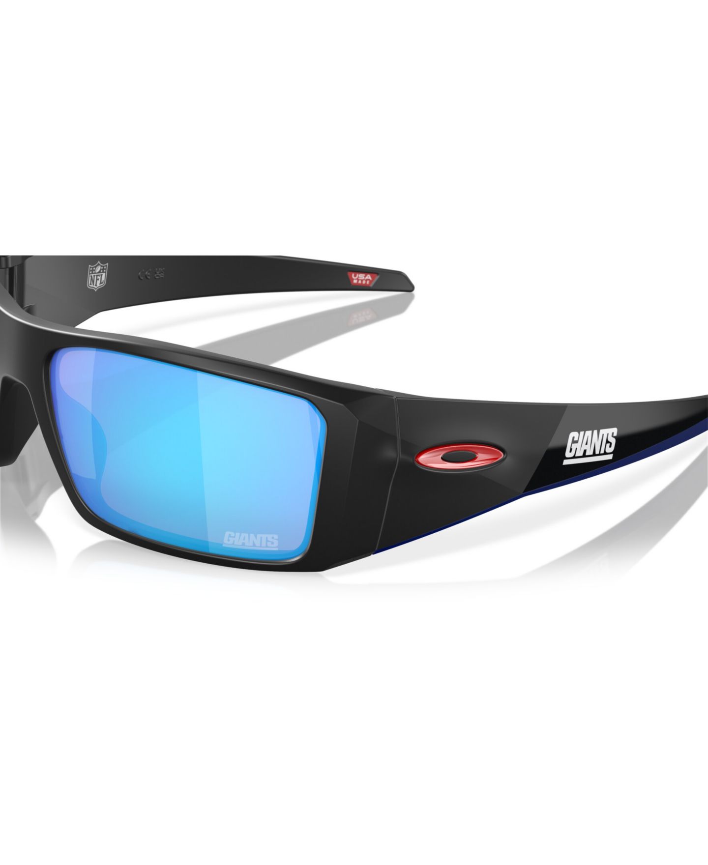 Мужские солнцезащитные очки Oakley Kansas City Chiefs Heliostat Rectangle Sunglasses, OO9231, цвет: Матовый чёрный — фото 27