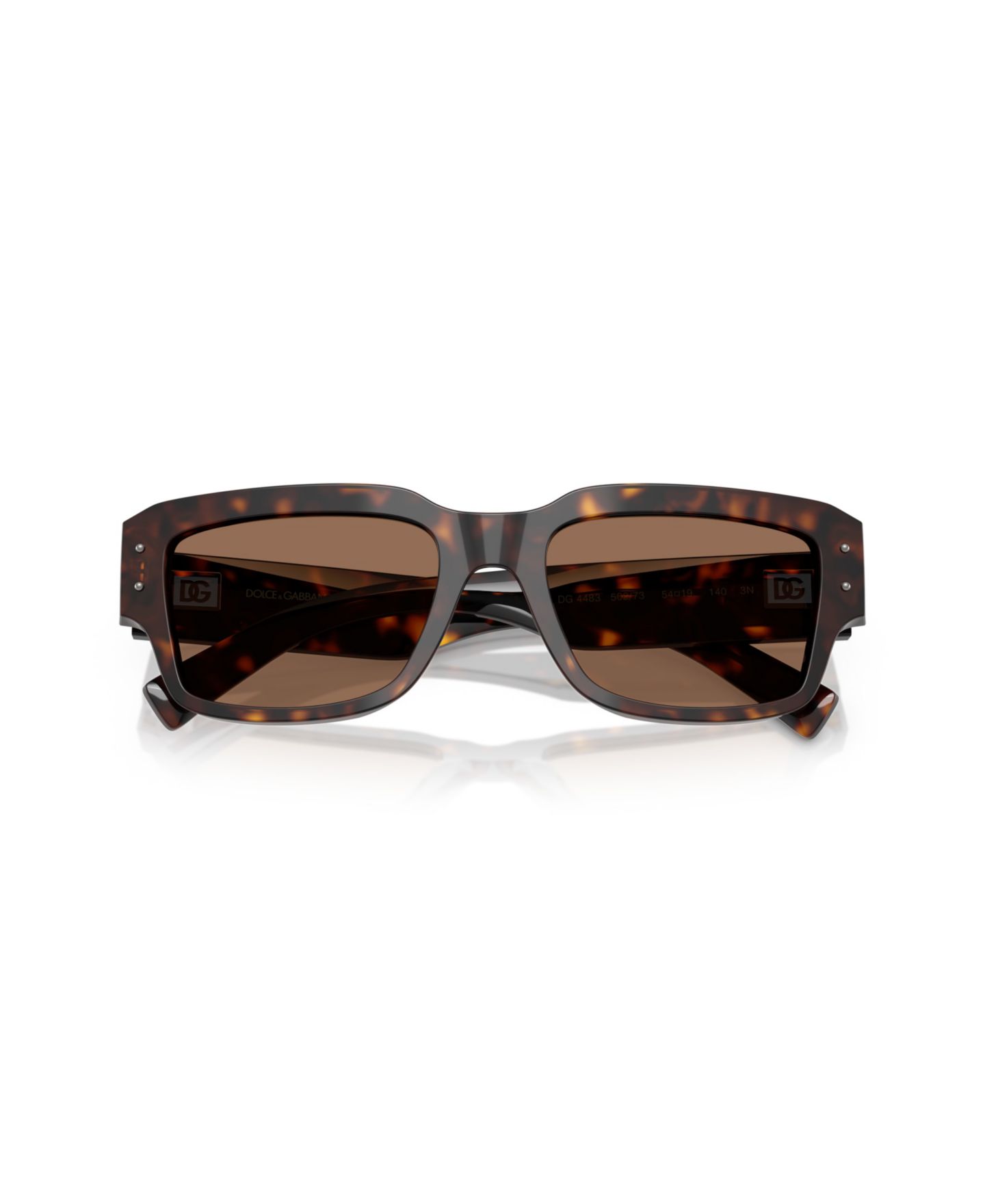 Мужские солнцезащитные очки Dolce&Gabbana Square Sunglasses, DG4483, цвет: Гавана — фото 5