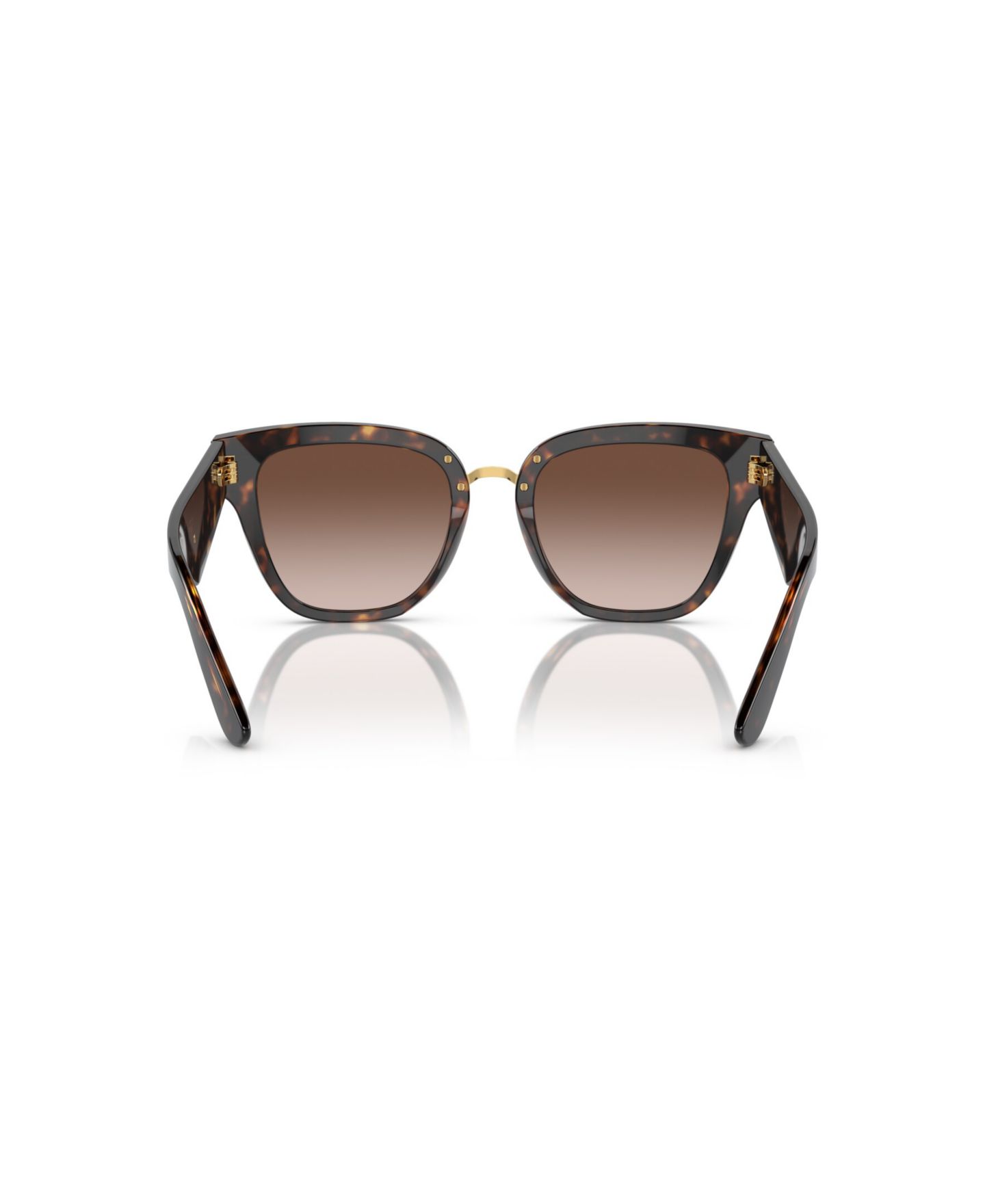 Женские солнцезащитные очки Dolce&Gabbana Butterfly Sunglasses, DG4437, цвет: Гавана — фото 4