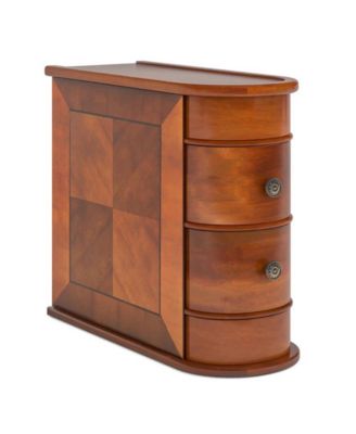 Sofa Side Table with 2 Drawers for Bedroom and Living Room
